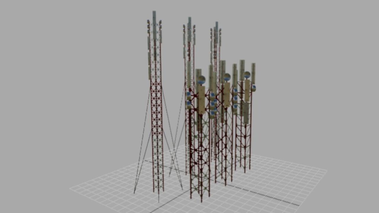 Paquete de torre transmisora (Prefab)