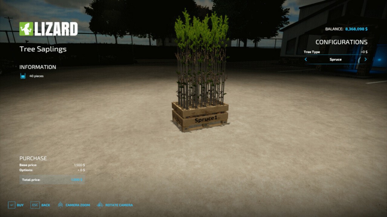 Tree Sapling Pack