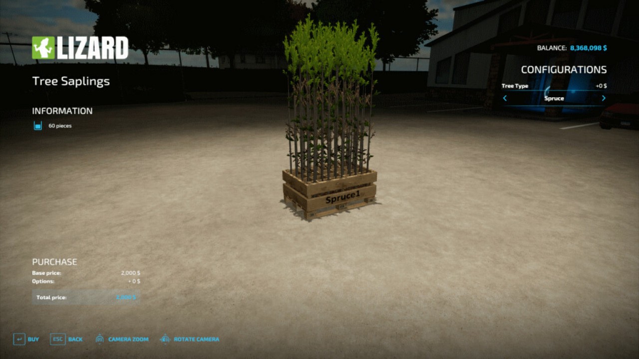 Tree Sapling Pack