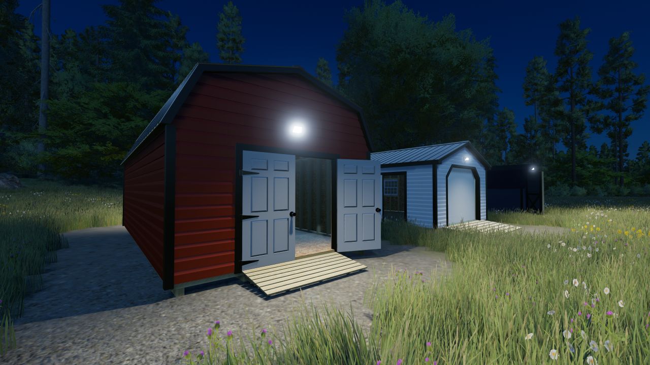 Tri-State Shed Pack FS22 - KingMods