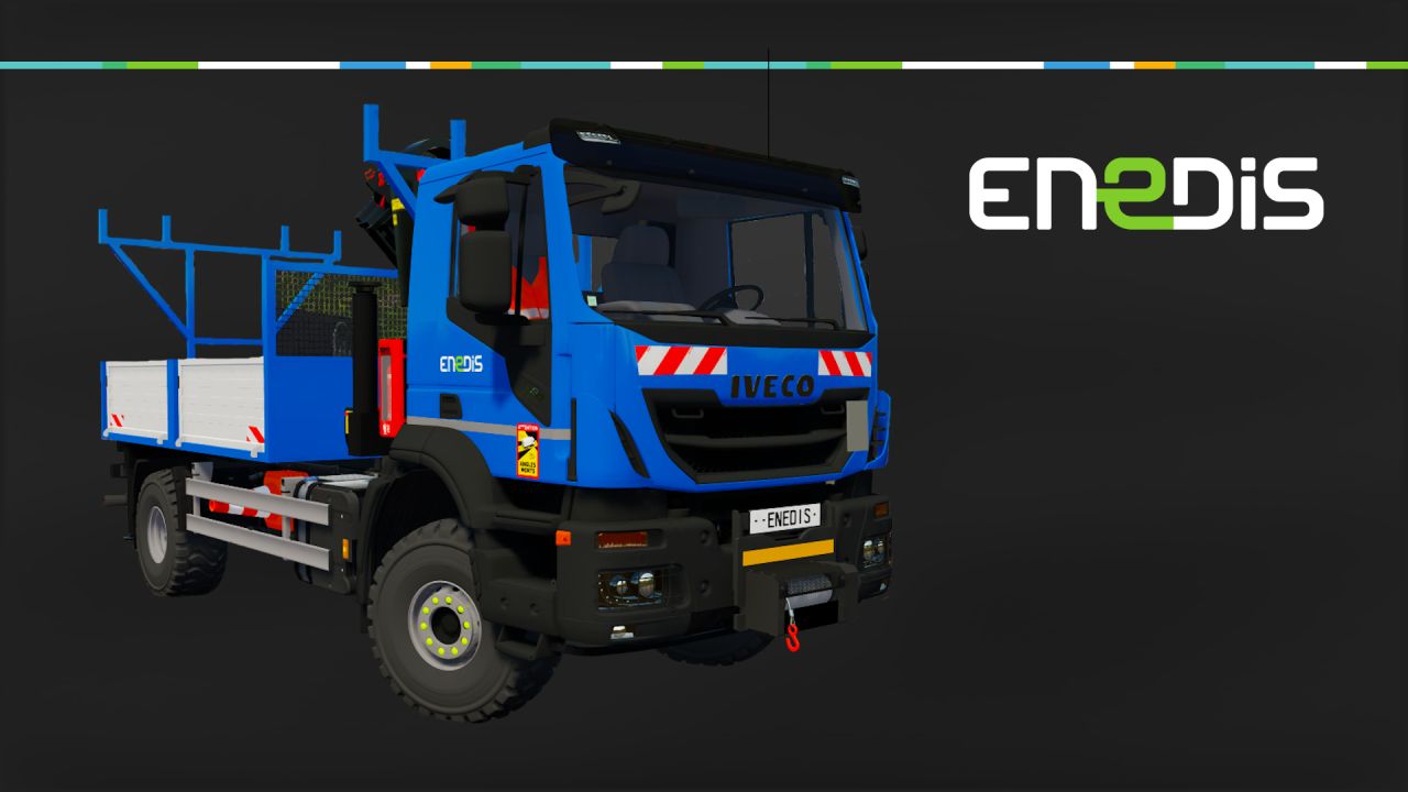 Dźwig samochodowy Iveco X-Way Enedis