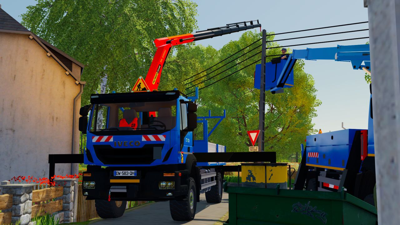 Truck Crane Iveco X-Way Enedis