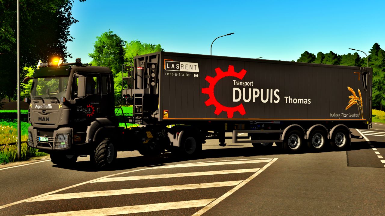 Грузовик + мусорный контейнер DUPUIS Thomas IRL