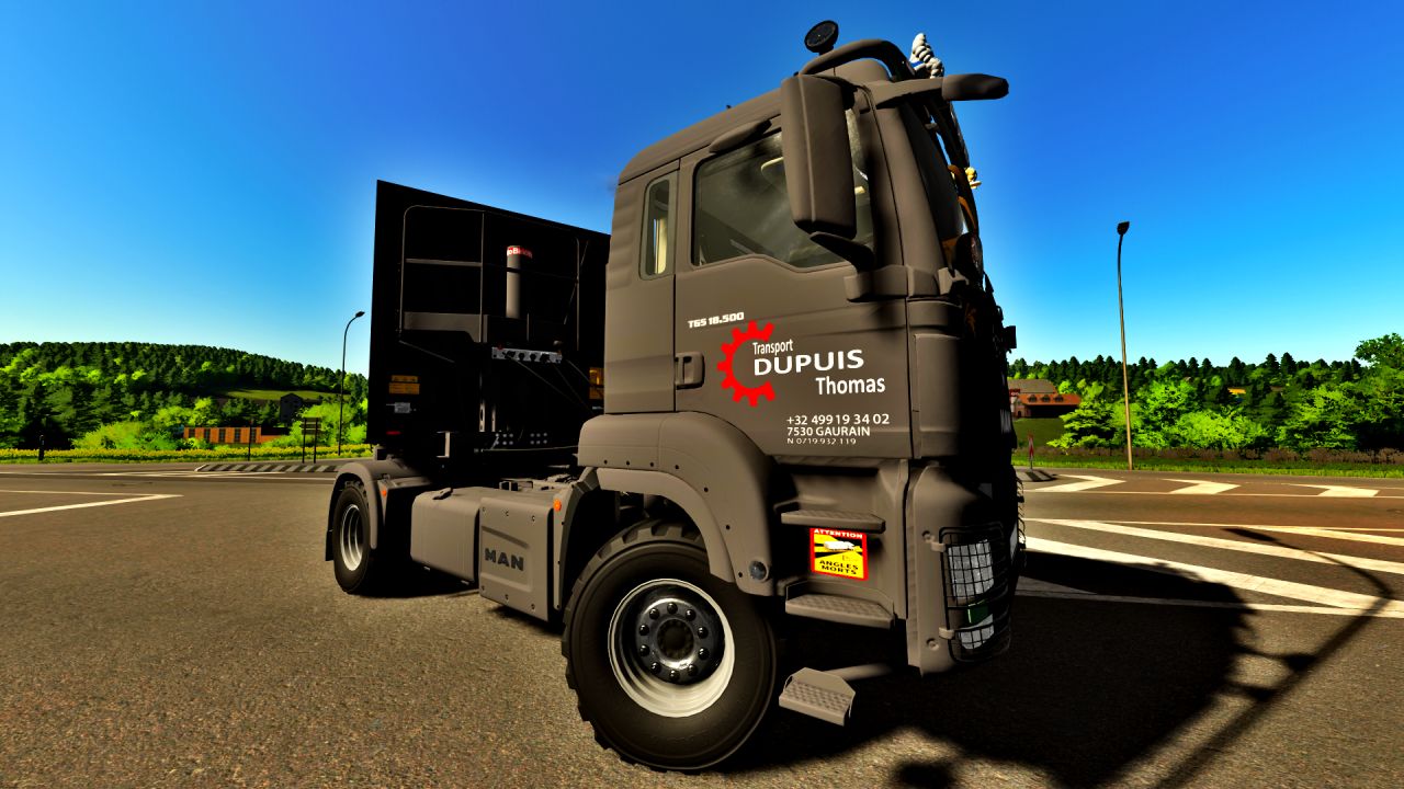 Truck + Dumpster Transport DUPUIS Thomas IRL