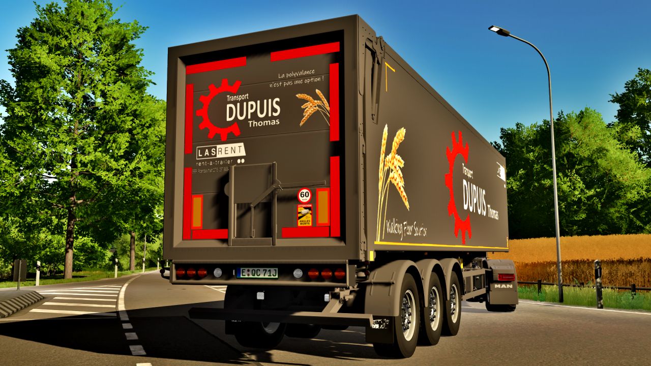 Trasporto camion + cassonetto DUPUIS Thomas IRL