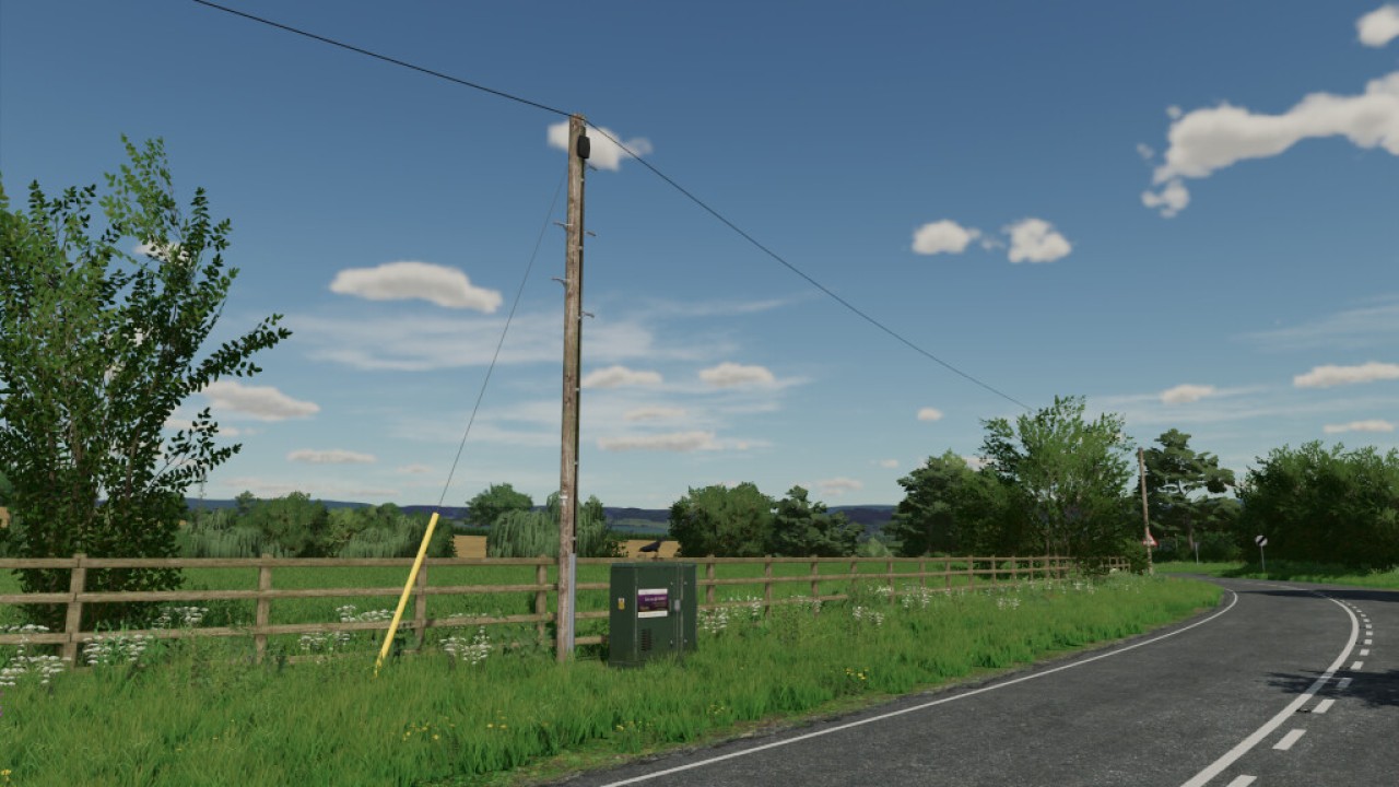 UK Powerline Und Telegraph Pack (Prefab)