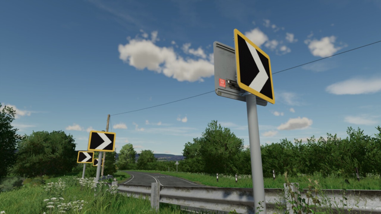 UK Road Sign Pack (Prefab)