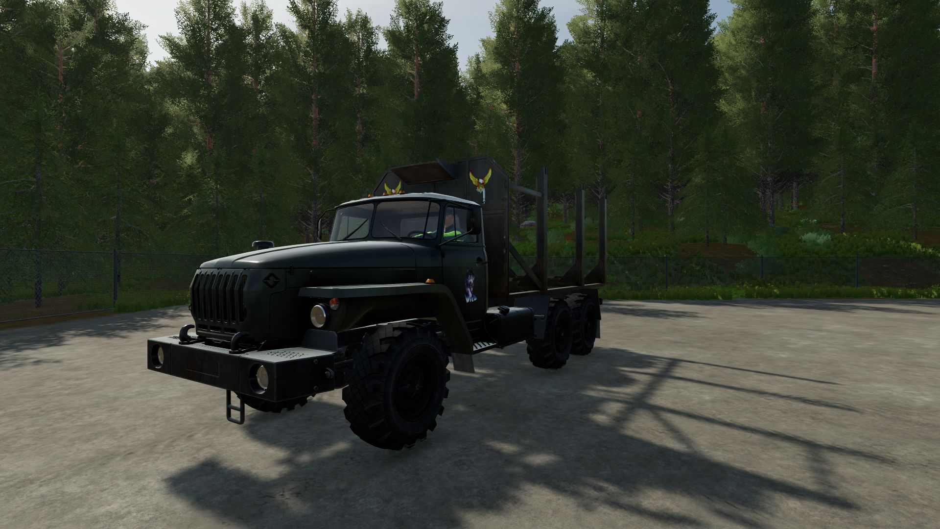 Ural-4320 Camion per legname