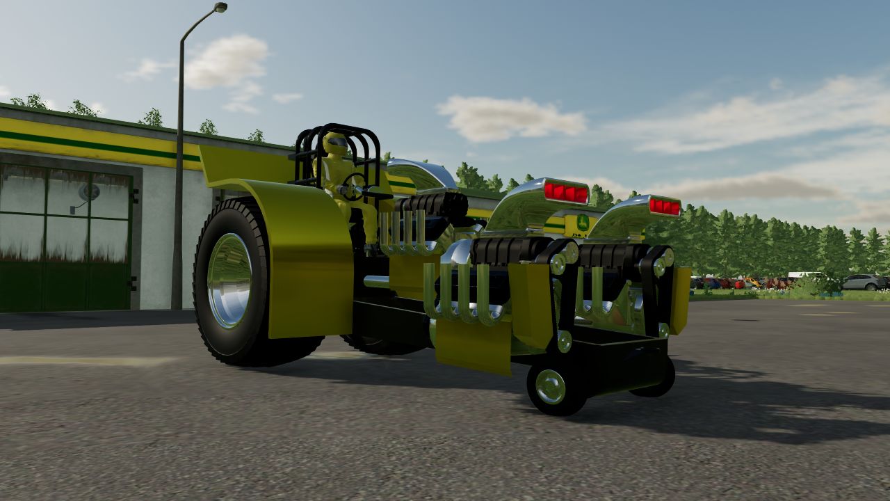 V8 Pulling Tractor Edit FS22 - KingMods