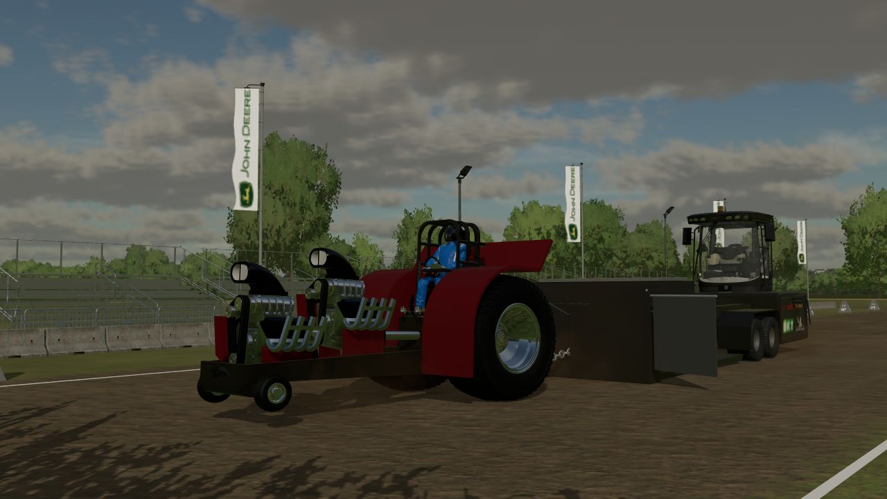 V8 Pulling Tractor Edit FS22 - KingMods