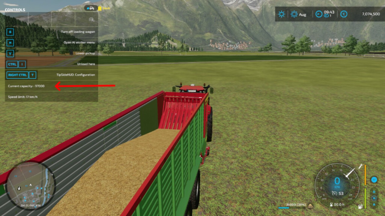 Variable Forage Wagon Capacity