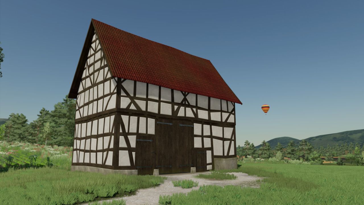 Very Old Timberframe Barn FS22 - KingMods