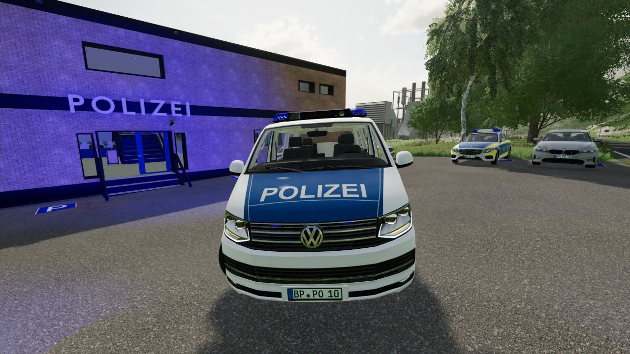 Volkswagen Bundespolizei Bus