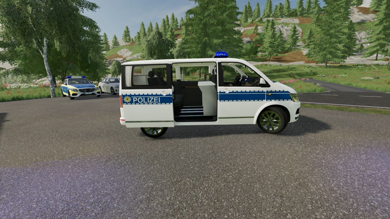 Volkswagen Bundespolizei Bus