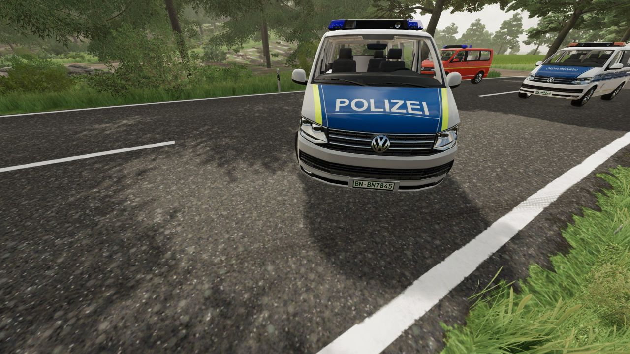 Autobus Volkswagena Policji Federalnej