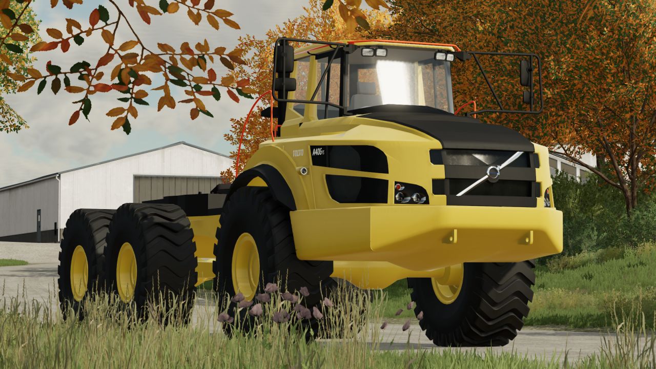 Volvo A40G Semi FS22 - KingMods