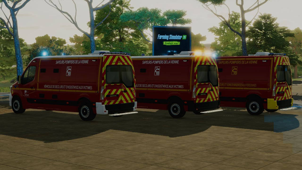 VSAV / VSSUAP SDIS 86 Renault Master