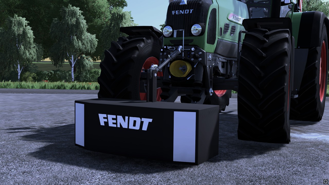 Waga Fendt, Claas, John Deere, Valtra