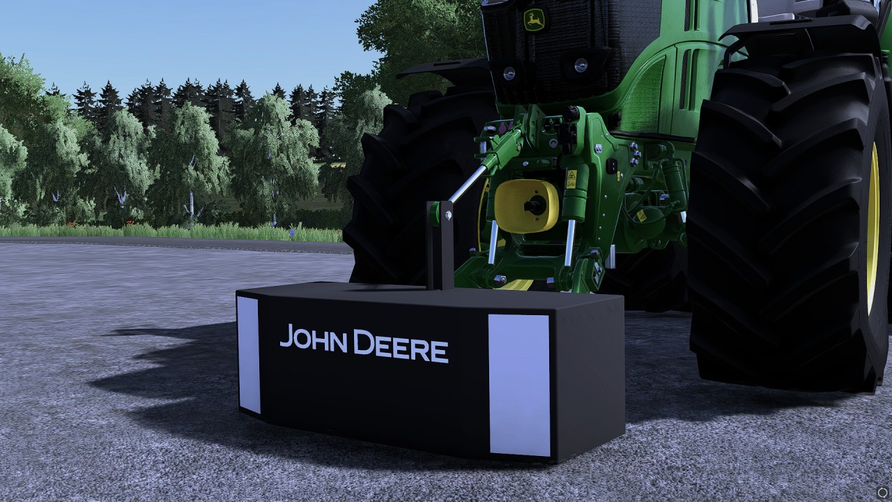 Waga Fendt, Claas, John Deere, Valtra