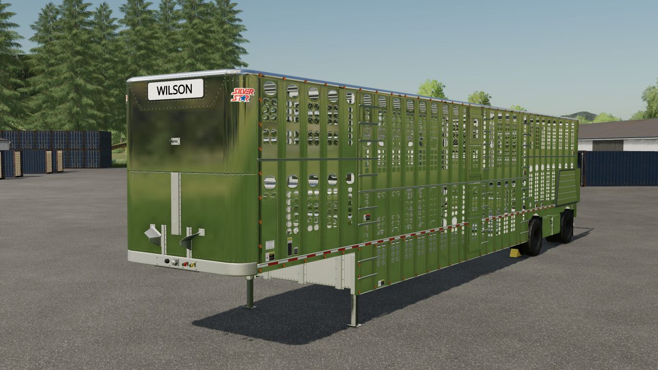 Wilson Silverstar Cattle Trailer FS22 - KingMods