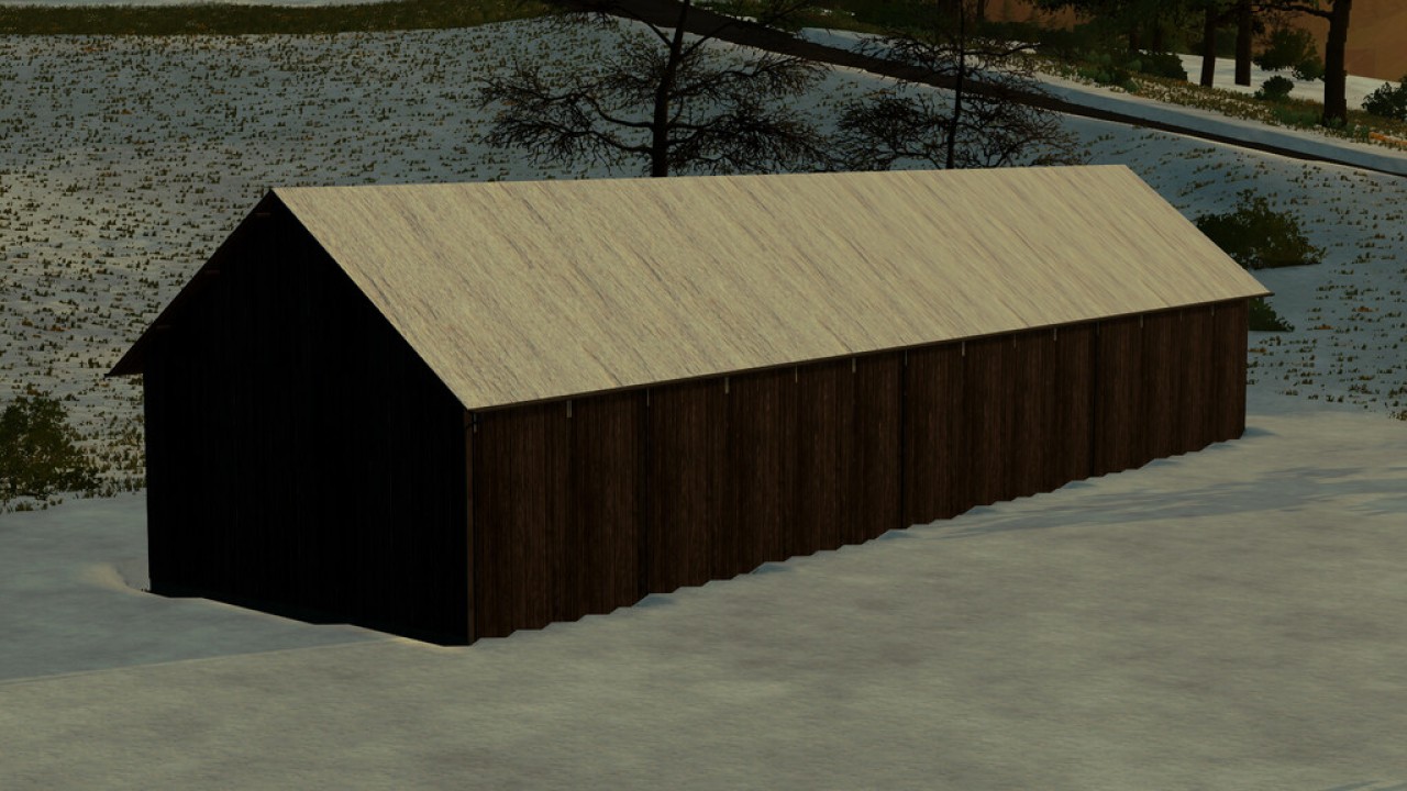 Hangar en bois