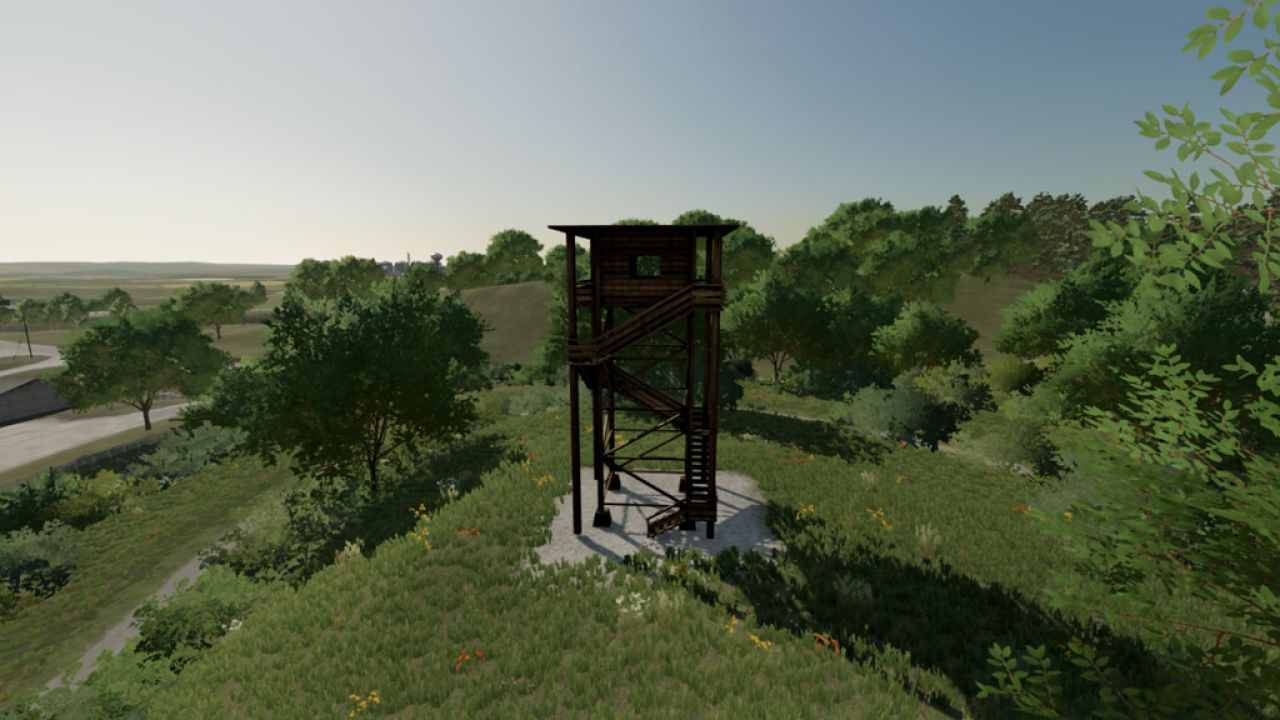 Torre de madeira