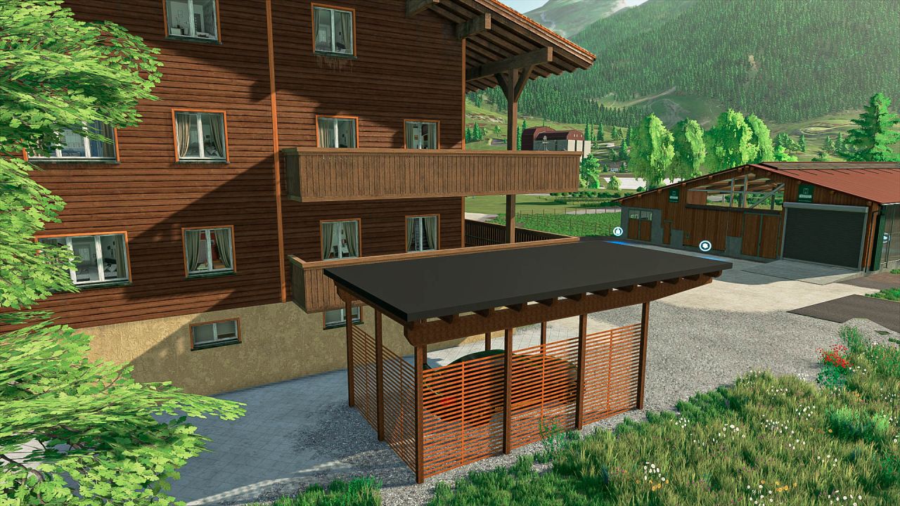 Carport aus Holz