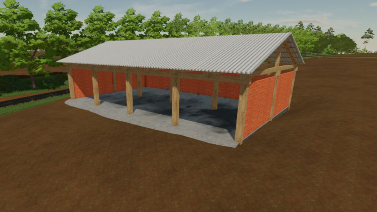 Hangar en bois