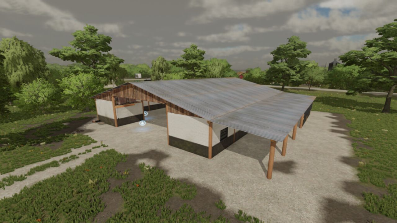 Hangar en bois