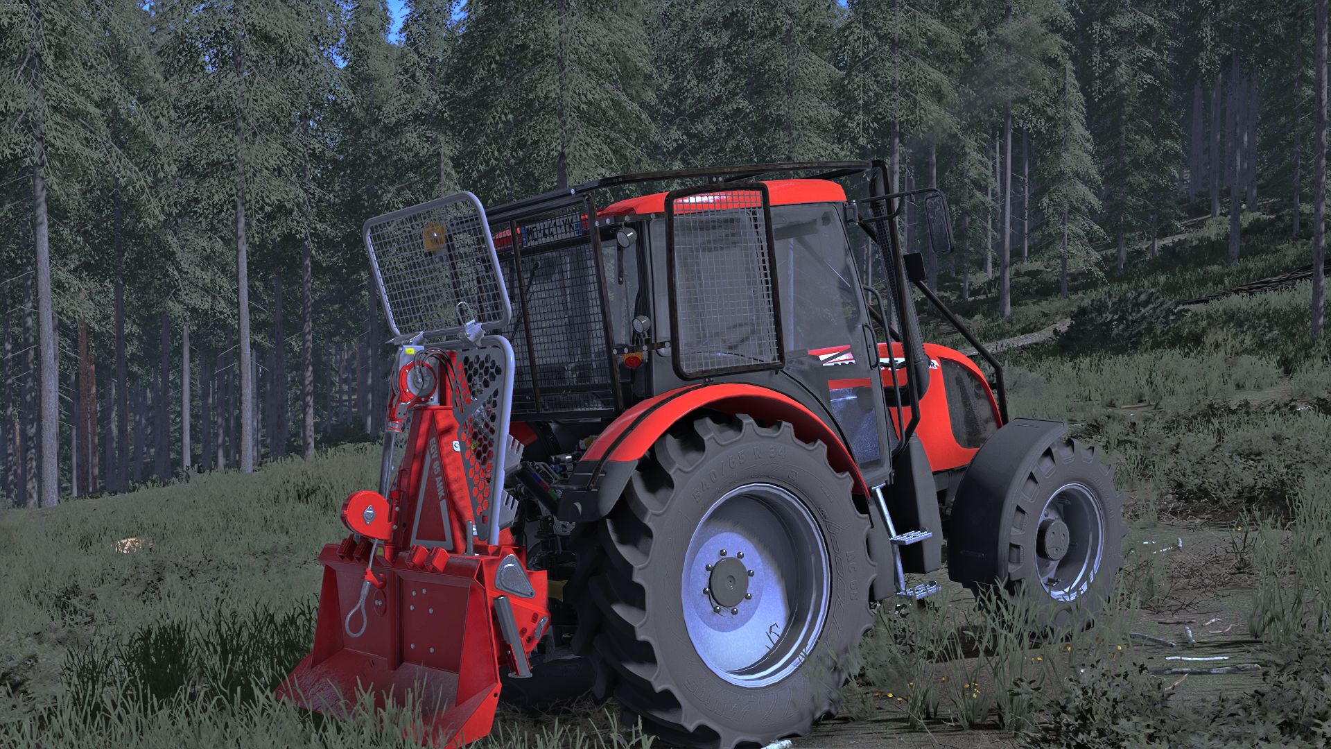 Zetor Proxima 85 Forest Edition