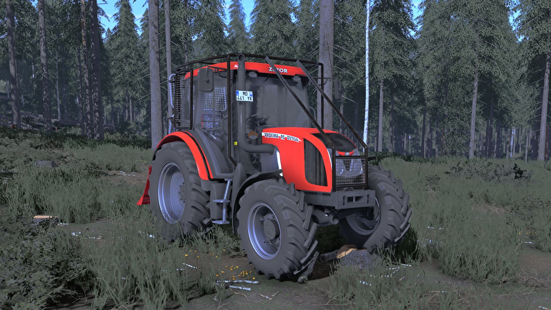 Zetor Proxima 85 Forest Edition