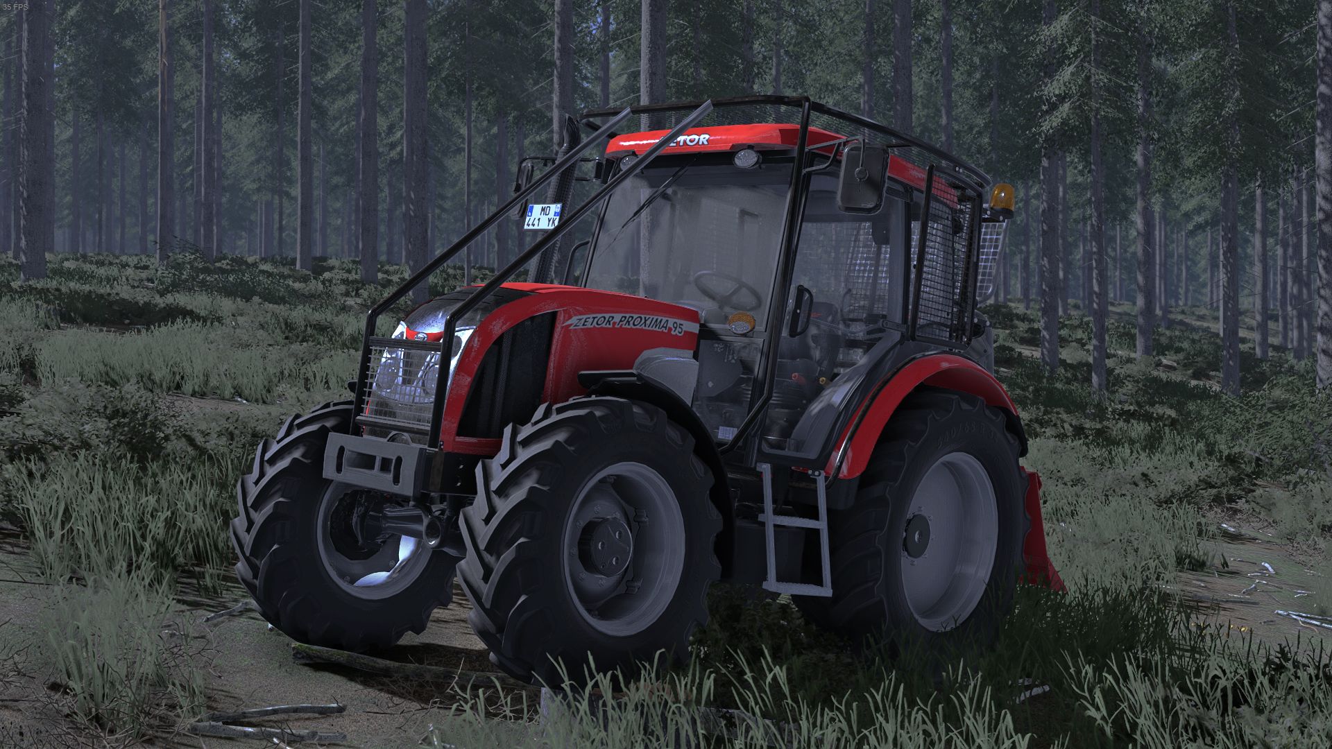 Zetor Proxima 85 Forest Edition