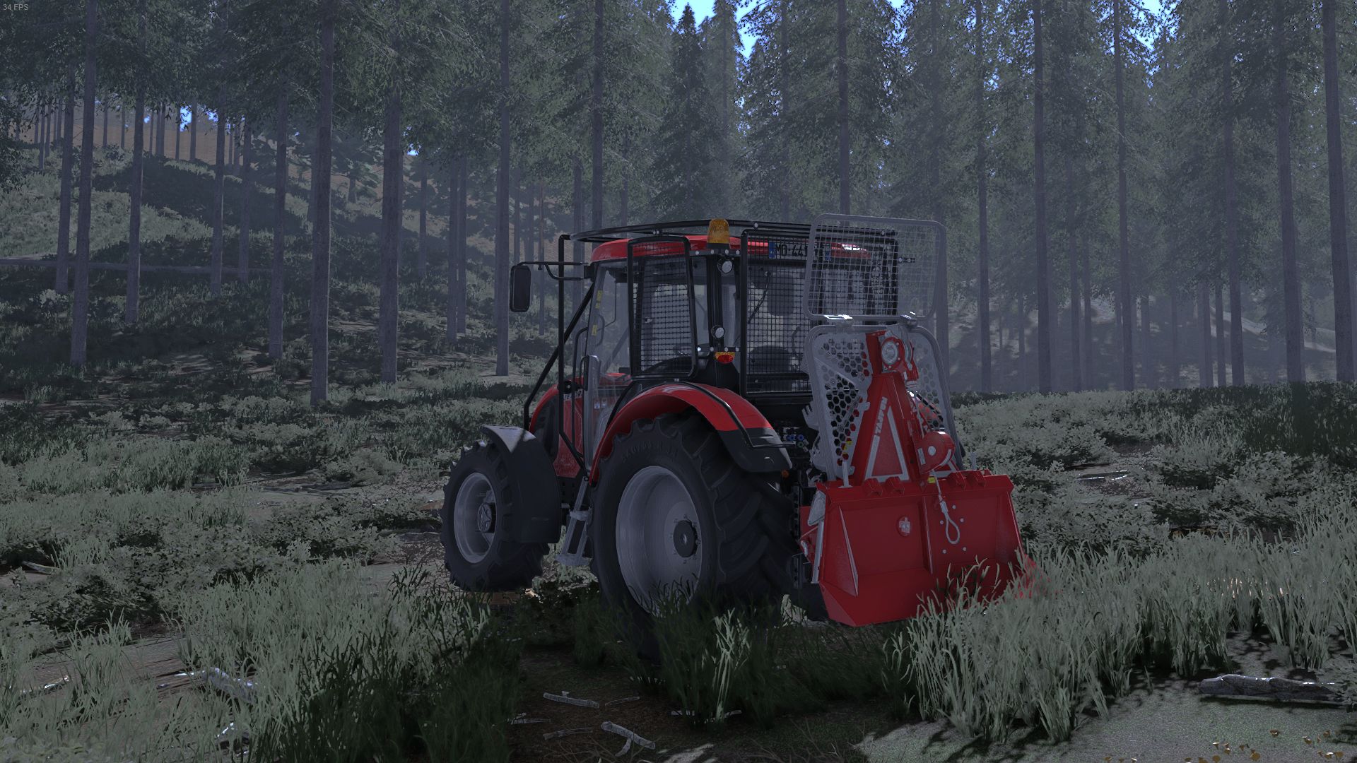 Zetor Proxima 85 Forest Edition