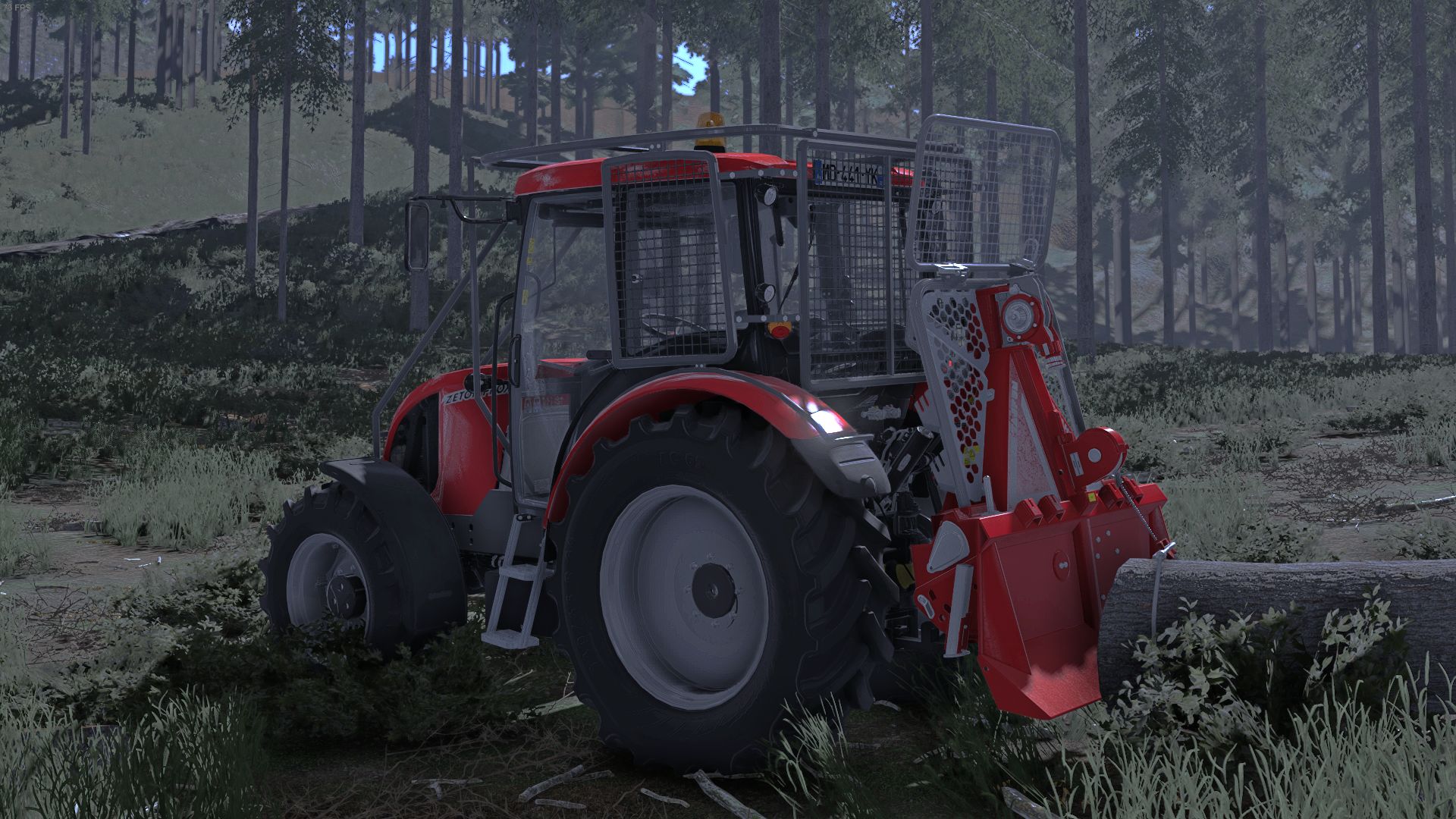 Zetor Proxima 85 Forest Edition