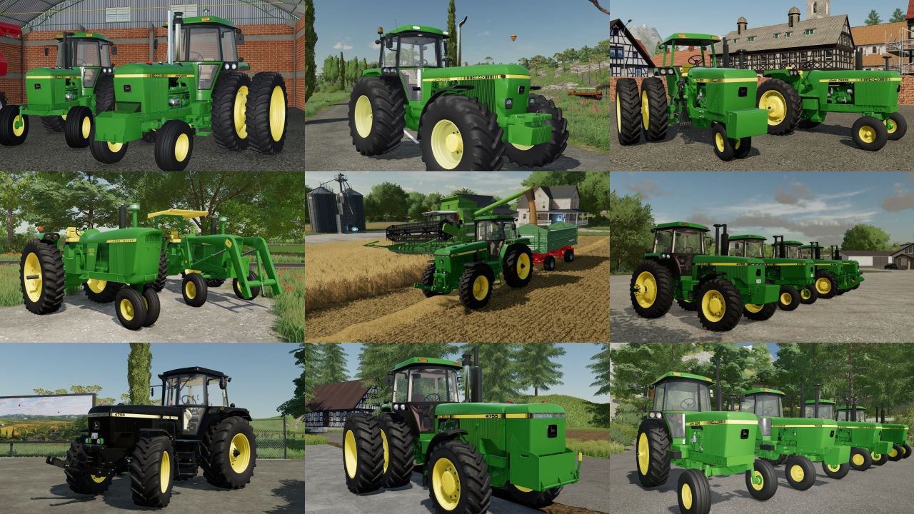 Legendary John Deere tractors