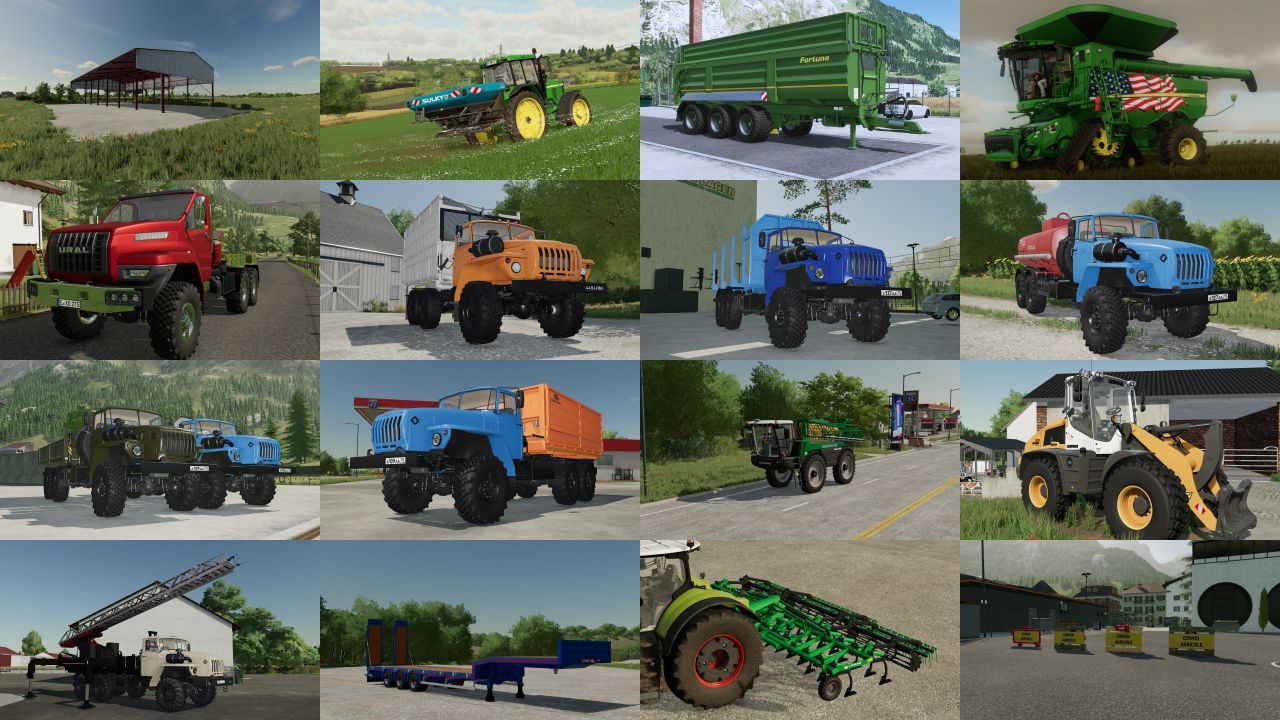 Ferme la plus riche du monde - FS22 Mod Pack - KingMods