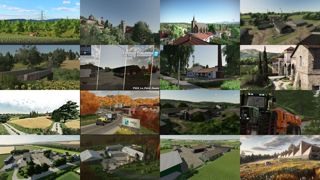 The best maps of FS22