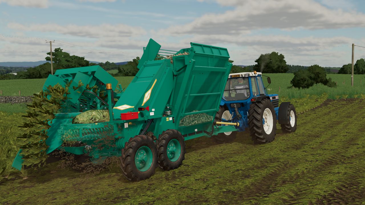 Armer Salmon 2 Row Beet Harvester