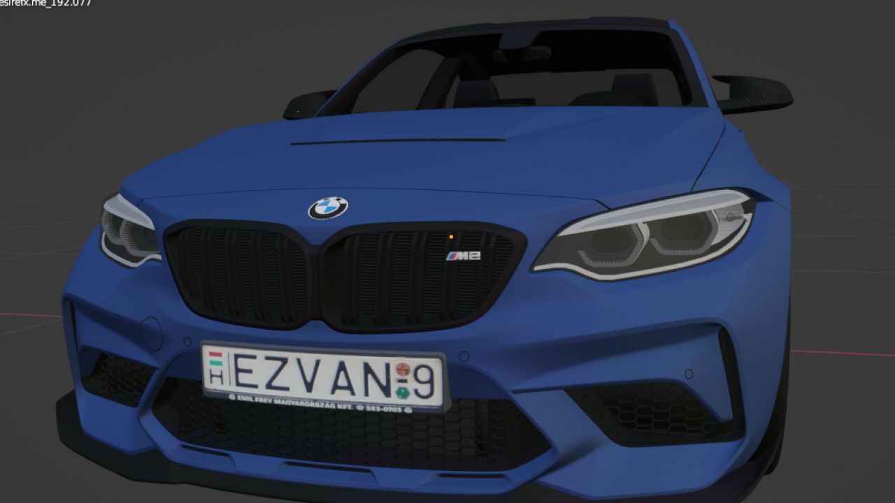 BMW M2 CS Blue 2020