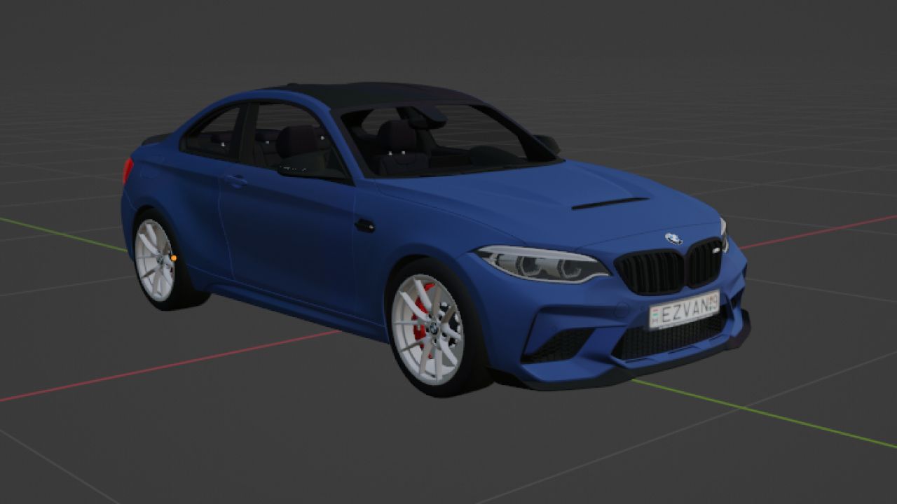 BMW M2 CS Blue 2020