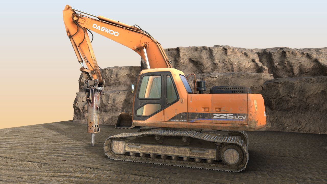 Doosan Daewoo Solar 225 LC-V