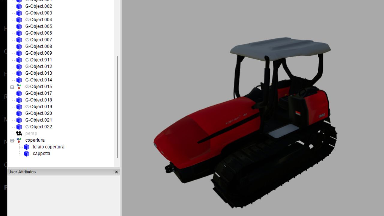 SDF CRAWLER TRACTORS PACK