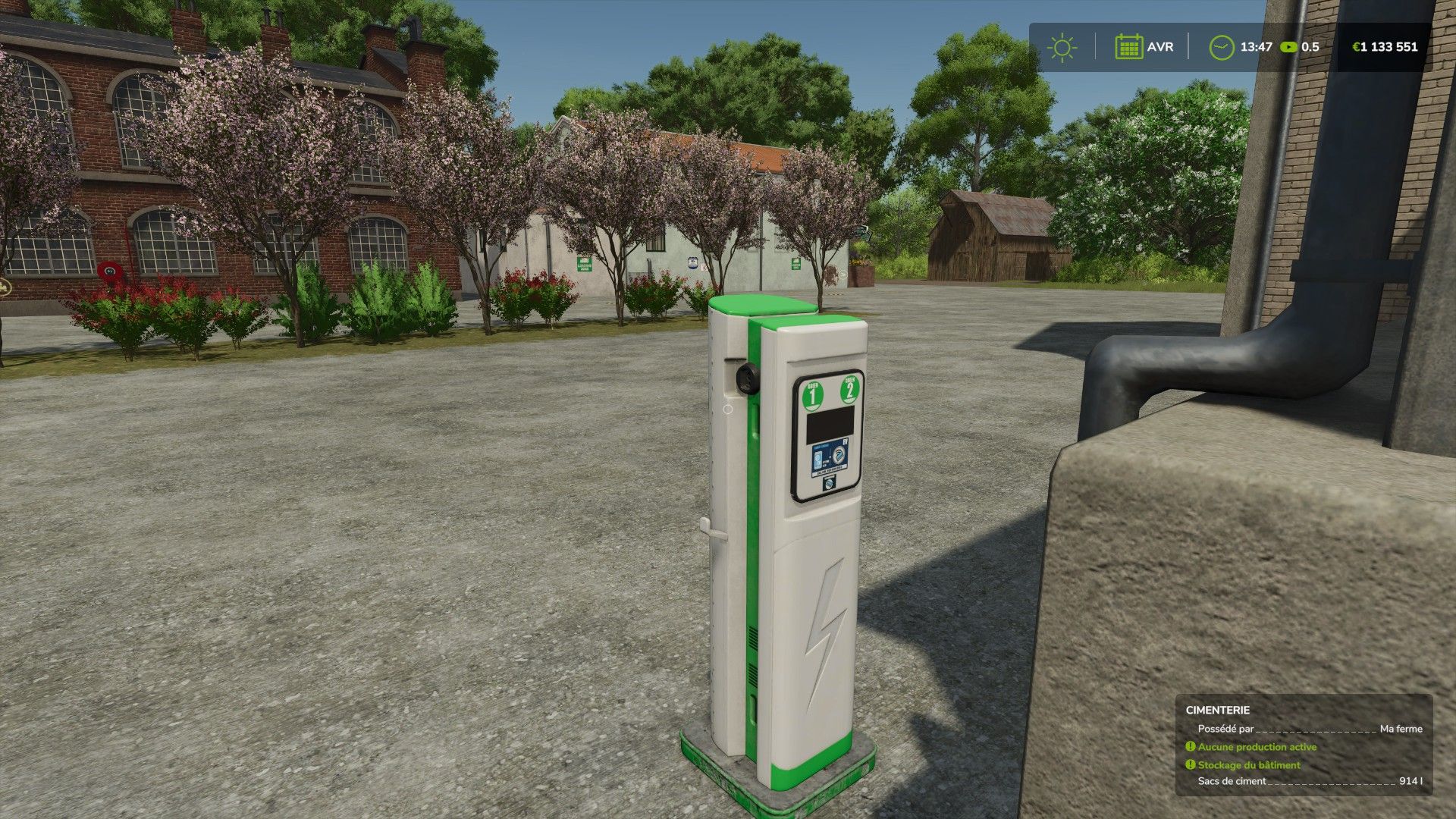 20x faster electric charging station