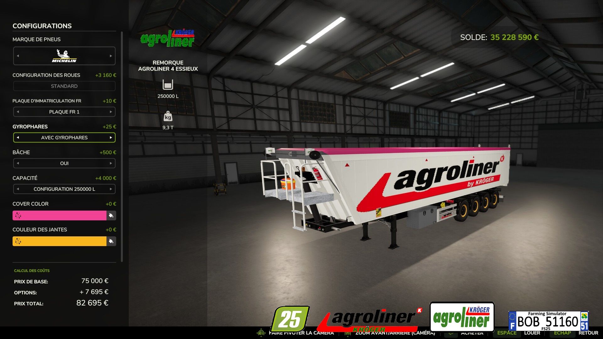 Agroliner -trailer