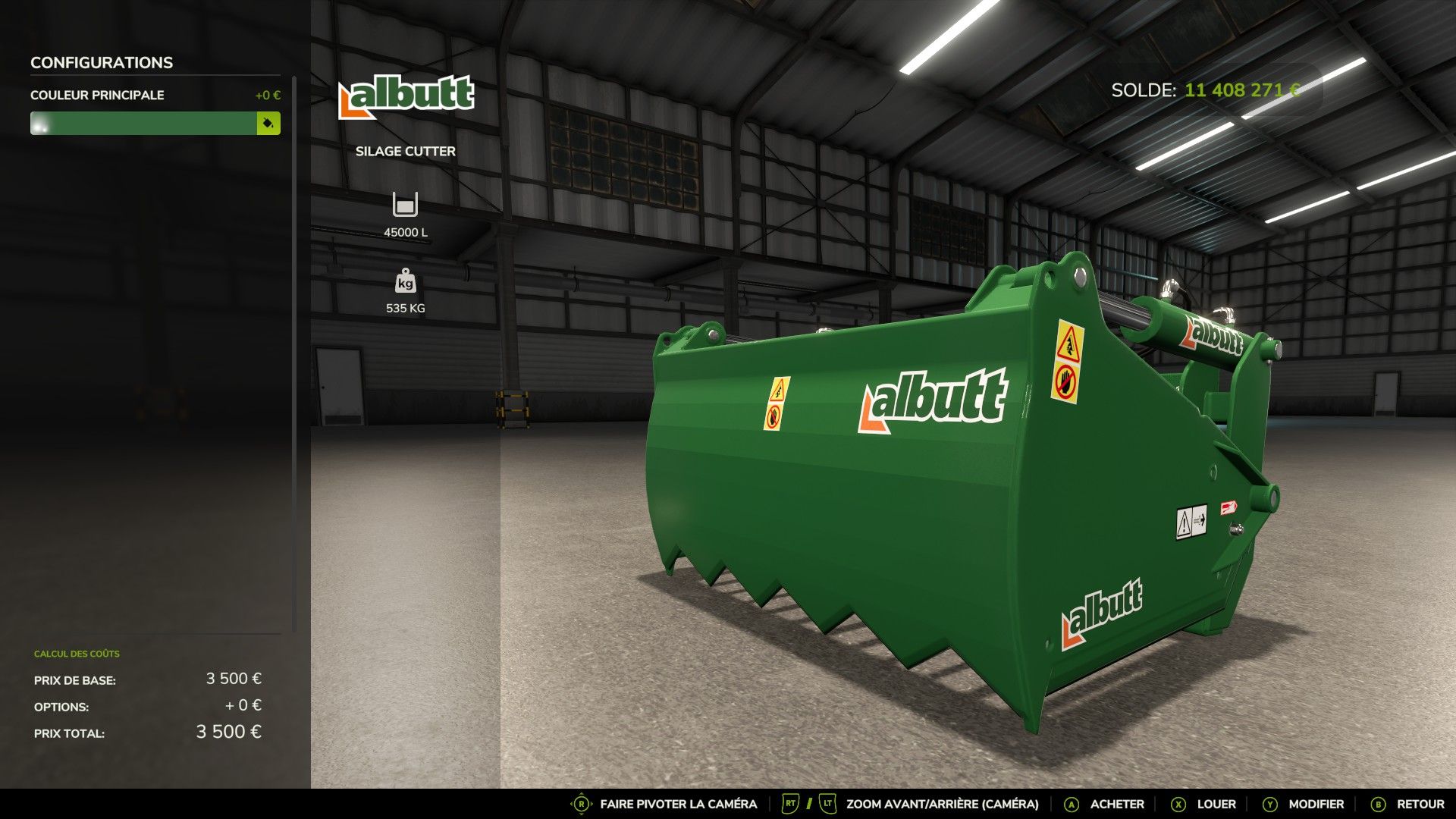 Albutt Silage Cutter Edit