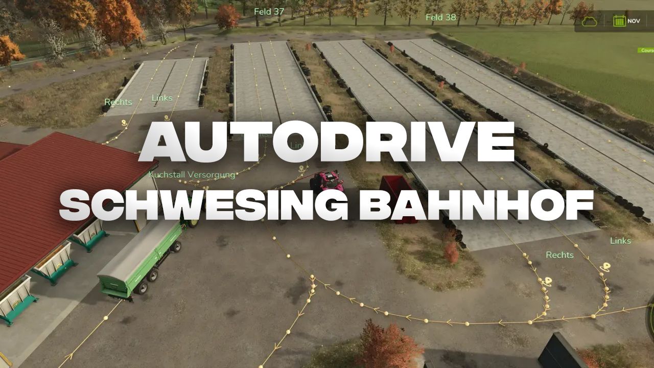 AutoDrive Schwesing Bahnhof