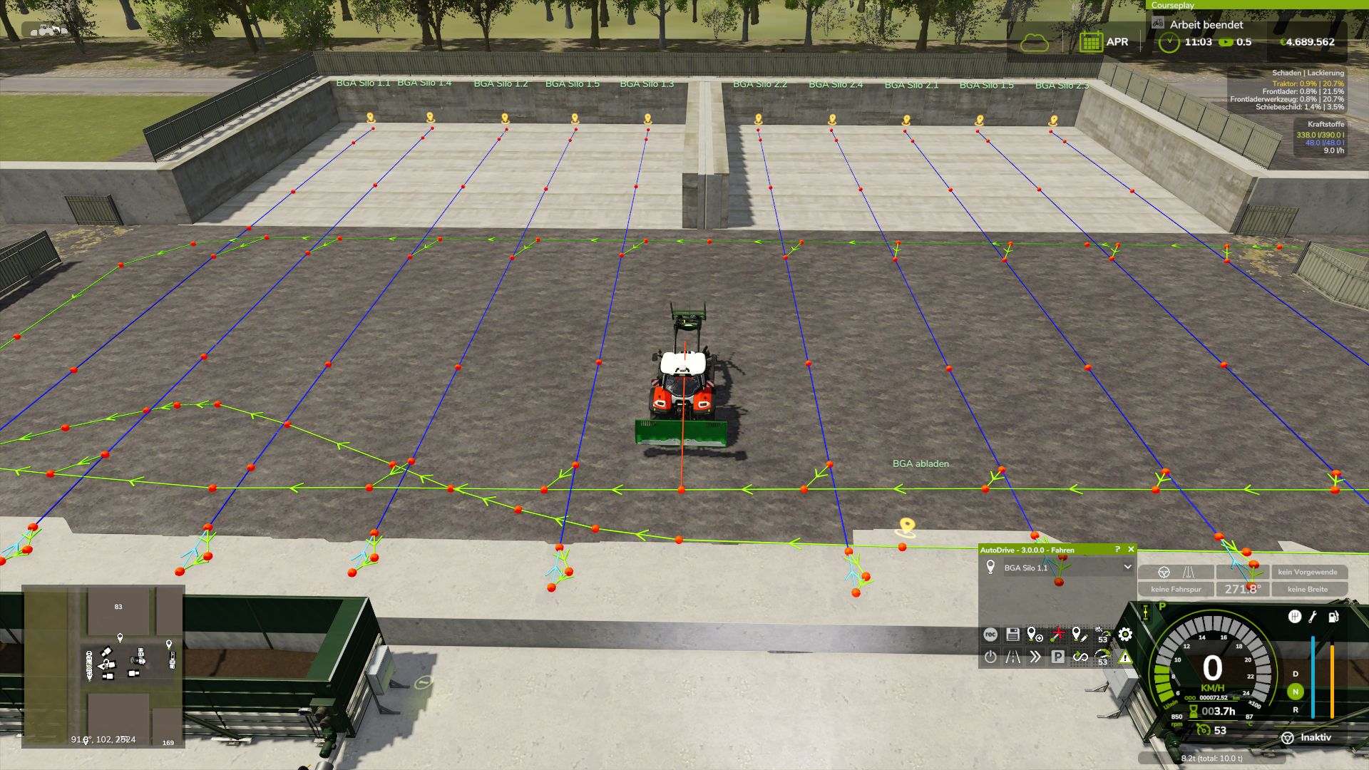 Autodrive US Flatlands Map 4x