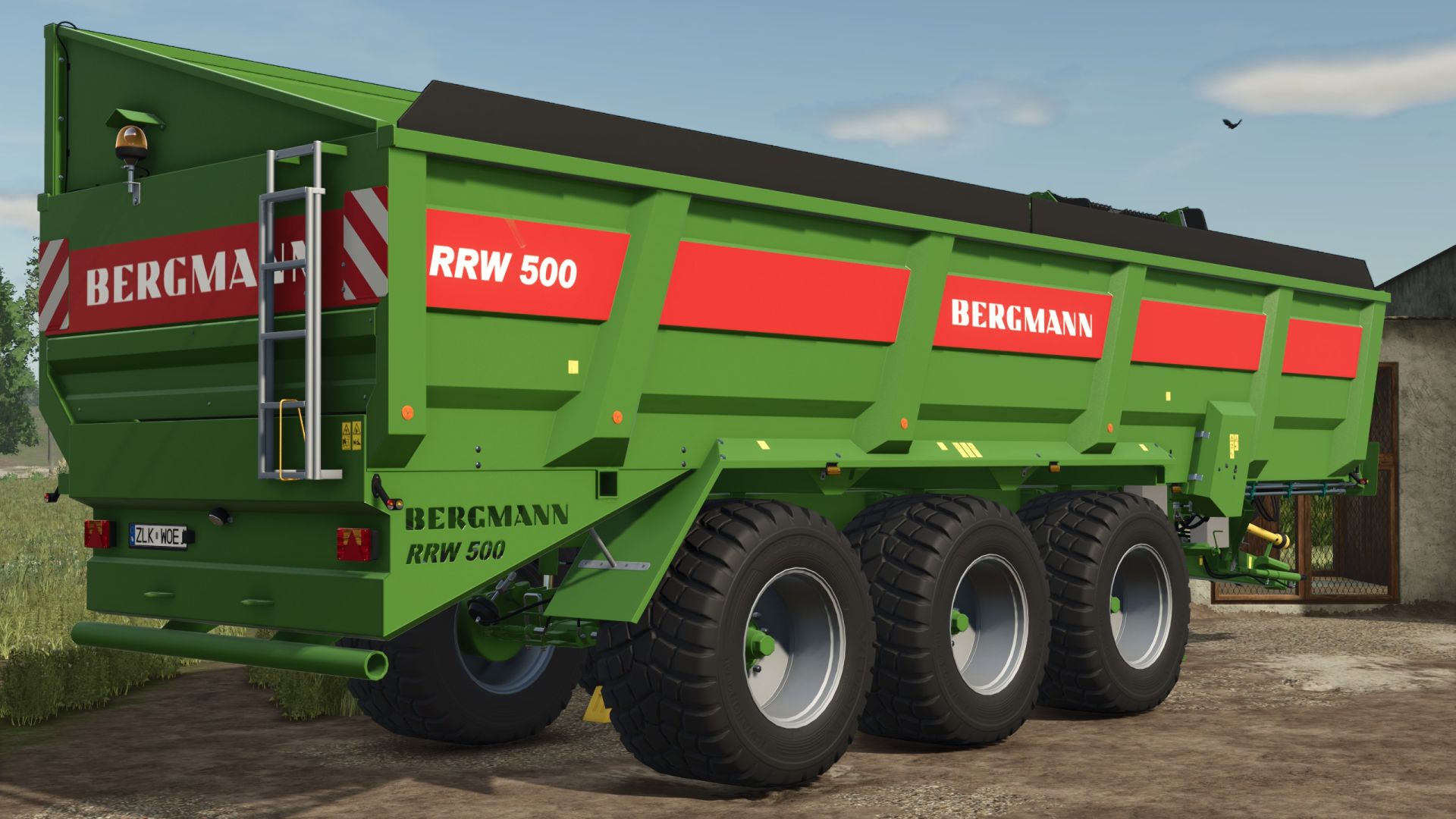 Cortador de beterraba sacarina Bergmann RRW 500 FS25 - KingMods