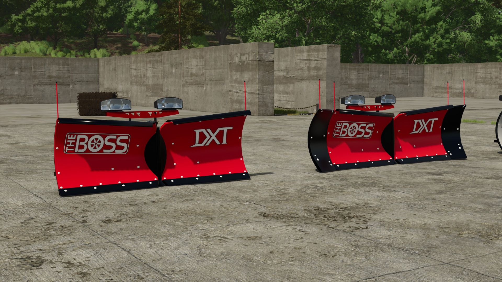 Boss DXT V Snow Plow