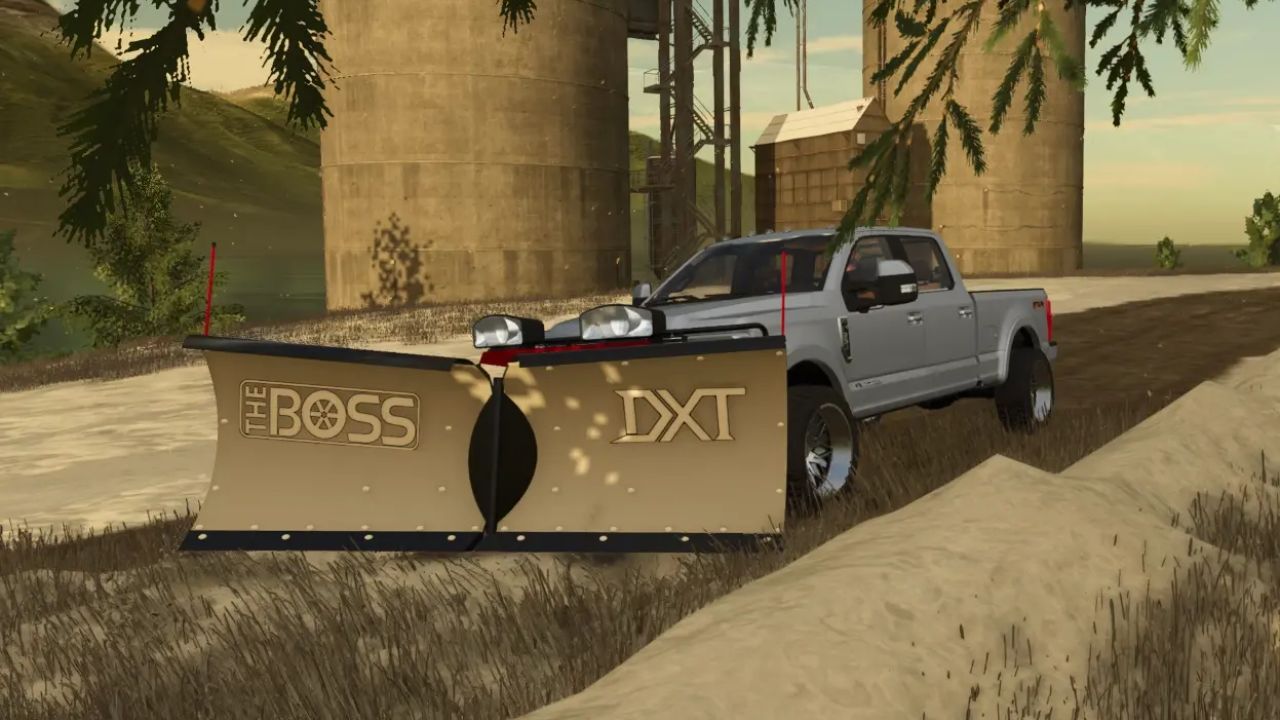 Boss DXT V Snow Plow